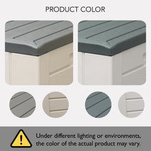 Load image into Gallery viewer, AJP Distributors 150 Gallon Outdoor Storage Box, Rain Waterproof Resin Deck Box, Lockable Large Storage Container for Patio Furniture, Cushions, Garden Tools, Sports Equipment and Pool Supplies White
