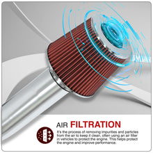 Load image into Gallery viewer, BMW 3 Series E36 6 Cylinder 1992-1998 Cold Air Intake Polished