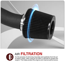 Load image into Gallery viewer, Nissan Altima I4 2002-2006 Cold Air Intake Black