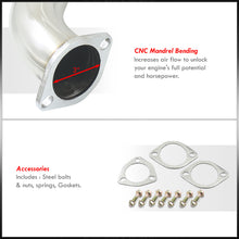 Load image into Gallery viewer, Honda Civic SI Coupe 2006-2011 N1 Style Stainless Steel Catback Exhaust System (Piping: 3.0" / 76mm | Tip: 4.0")