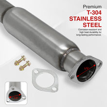 Load image into Gallery viewer, Honda Accord Coupe & Sedan 2.2L I4 1990-1993 N1 Style Stainless Steel Catback Exhaust System Gunmetal (Piping: 2.5" / 65mm to 3.0" / 76mm | Tip: 4.5")