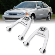Load image into Gallery viewer, Honda Civic 1996-2000 Front Upper Tubular Control Arms Camber Kit White