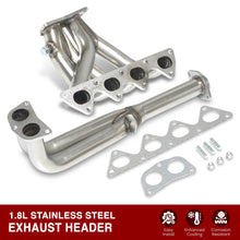 Load image into Gallery viewer, Acura Integra RS LS GS 1990-1991 4-2-1 Stainless Steel Exhaust Header (2-Piece)