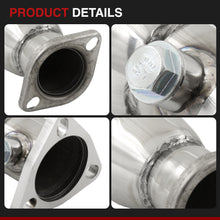 Load image into Gallery viewer, Acura Integra 1990-2001 / Honda Civic 1988-2000 / CRX 1988-1991 / Del Sol 1993-1997 Stainless Steel Resonated Test Pipe