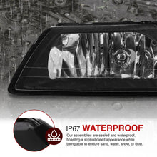 Load image into Gallery viewer, Ford Mustang 1999-2004 Factory Style Headlights Black Housing Clear Len Clear Reflector