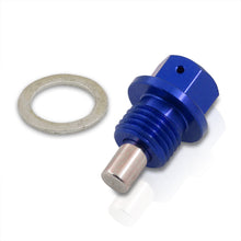 Load image into Gallery viewer, Oil Pan Magnetic Bolt with Gasket M14 x 1.5 Blue for Acura/Dodge/Ford/Honda/Hyundai/Izuzu/Jeep/Kia/Mazda/Mitsubishi