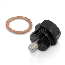 Load image into Gallery viewer, Oil Pan Magnetic Bolt with Gasket M20 x 1.5 Black for Subaru