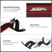 Load image into Gallery viewer, Mitsubishi Lancer 2002-2006 Rear Upper Strut Bar Red