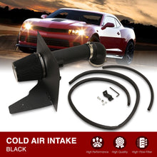 Load image into Gallery viewer, Chevrolet Camaro 6.2L V8 2010-2015 Cold Air Intake Black + Heat Shield