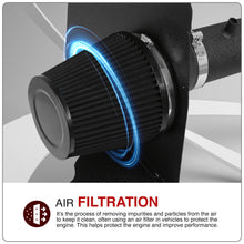 Load image into Gallery viewer, Chevrolet Camaro 3.6L V6 2010-2011 Cold Air Intake Black + Heat Shield