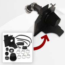 Load image into Gallery viewer, Ford Mustang 3.7L V6 2011-2014 Cold Air Intake Black + Heat Shield