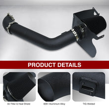 Load image into Gallery viewer, Ford F150 2004-2008 / Lincoln Mark LT 2006-2008 5.4L V8 Cold Air Intake Black + Heat Shield