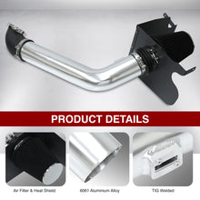 Load image into Gallery viewer, Ford F150 2004-2008 / Lincoln Mark LT 2006-2008 5.4L V8 Cold Air Intake Polished + Heat Shield