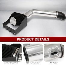 Load image into Gallery viewer, Ford F150 2009-2014 / Expedition 2007-2014 / Lincoln Navigator 2007-2014 5.4L V8 Cold Air Intake Polished + Heat Shield