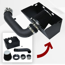 Load image into Gallery viewer, Dodge Ram 1500 2500 2009-2018 / Ram 3500 2013-2018 / RAM 1500 Classic 2019 5.7L V8 Cold Air Intake Black + Heat Shield