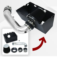 Load image into Gallery viewer, Dodge Ram 1500 2500 2009-2018 / Ram 3500 2013-2018 / RAM 1500 Classic 2019 5.7L V8 Cold Air Intake Polished + Heat Shield