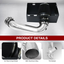 Load image into Gallery viewer, Dodge Ram 1500 2500 2009-2018 / Ram 3500 2013-2018 / RAM 1500 Classic 2019 5.7L V8 Cold Air Intake Polished + Heat Shield