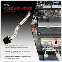 Load image into Gallery viewer, Honda Civic EX SI 1996-2000 Cold Air Intake Polished (Manual Transmissions Only)