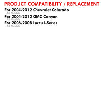 Load image into Gallery viewer, Chevrolet Colorado 2004-2012 Factory Style Headlights + Bumpers Chrome Housing Clear Len Amber Reflector