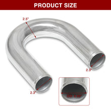 Load image into Gallery viewer, 2.5 inch 180 Degree U-Pipe