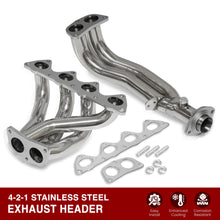 Load image into Gallery viewer, Acura Integra RS LS GS 1994-2001 4-2-1 Stainless Steel Exhaust Header (2-Piece)