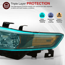 Load image into Gallery viewer, Acura TSX 2004-2008 Factory Style Headlights Black Housing Clear Len Amber Reflector