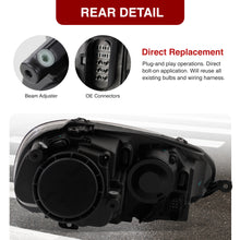 Load image into Gallery viewer, Volkswagen Golf 2006-2008 / Rabbit 2006-2008 / Jetta 2006-2010 Factory Style Headlights Chrome Housing Clear Len Clear Reflector (Halogen Models Only)