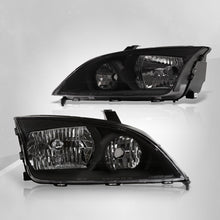 Load image into Gallery viewer, Ford Focus 2005-2007 Factory Style Headlights Black Housing Clear Len Clear Reflector