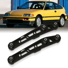 Load image into Gallery viewer, JDM Sport Acura Integra 1994-2001 / Honda Civic 1988-1995 / CRX 1988-1991 / Del Sol 1993-1997 Rear Lower Control Arms Black with Black Bushings