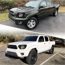 Load image into Gallery viewer, Toyota Tacoma 2012-2015 Factory Style Headlights Black Housing Clear Len Amber Reflector