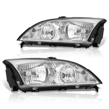Load image into Gallery viewer, Ford Focus 2005-2007 Factory Style Headlights Chrome Housing Clear Len Clear Reflector