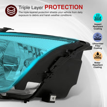 Load image into Gallery viewer, Ford Focus 2005-2007 Factory Style Headlights Chrome Housing Clear Len Clear Reflector