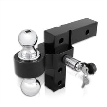 Load image into Gallery viewer, Universal 2" Adjustable Ball Tow Hitch Black