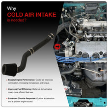 Load image into Gallery viewer, Honda Civic EX SI 1996-2000 Cold Air Intake Black (Manual Transmissions Only)