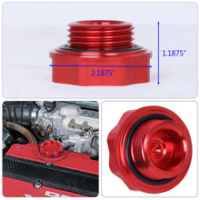 Load image into Gallery viewer, Acura/Honda Aluminum Octogon Screw Style Oil Cap Red