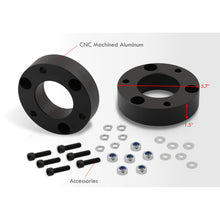 Load image into Gallery viewer, Chevrolet Silverado 1500 2007-2023 / Avalanche 2007-2013 / Suburban 1500 2007-2021 / Tahoe 2007-2021 / GMC Sierra 1500 2007-2023 / Yukon 2007-2021 2.5" Front Leveling Lift Kit Black