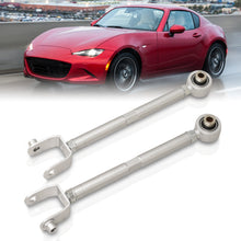 Load image into Gallery viewer, Mazda Miata MX-5 2016-2024 Rear Upper Adjustable Control Arms Silver