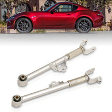 Load image into Gallery viewer, Mazda Miata MX-5 2016-2024 Rear Lower Adjustable Toe Control Arms Silver