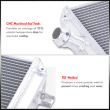 Load image into Gallery viewer, Volkswagen Jetta 2005-2014 / Golf GTI 2006-2010 / Passat 2006-2010 2.0T Aluminum Radiator