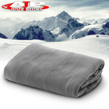 Load image into Gallery viewer, 12V Electric Heated Polyester Blanket Gray