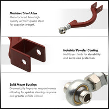 Load image into Gallery viewer, Nissan 240SX S14 1995-1998 Rear Upper Adjustable Camber Kit Control Arms Red
