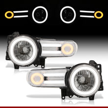 Load image into Gallery viewer, Toyota FJ Cruiser 2007-2014 LED DRL Bar Projector Headlights Chrome Housing Clear Len Clear Reflector