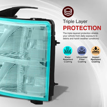 Load image into Gallery viewer, Chevrolet Silverado 1500 2007-2013 / 2500HD 3500HD 2007-2014 LED DRL Bar Projector Headlights Chrome Housing Clear Len Clear Reflector