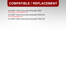 Load image into Gallery viewer, Chevrolet Silverado 1500 2007-2013 / 2500HD 3500HD 2007-2014 LED DRL Bar Projector Headlights Chrome Housing Smoke Len Clear Reflector