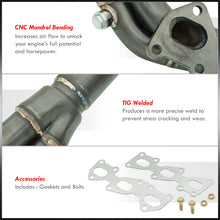 Load image into Gallery viewer, Hyundai Genesis Coupe 3.8L V6 2010-2016 Stainless Steel Exhaust Header Black