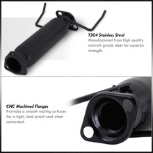 Load image into Gallery viewer, Honda Accord 2.2L I4 1994-1997 Stainless Steel Resonated Test Pipe Black