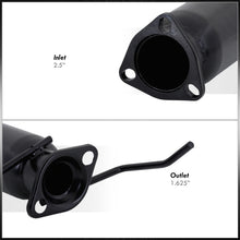 Load image into Gallery viewer, Honda Accord 2.2L I4 1994-1997 Stainless Steel Resonated Test Pipe Black
