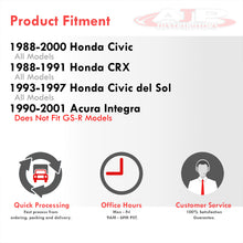 Load image into Gallery viewer, Acura Integra 1990-2001 / Honda Civic 1988-2000 / CRX 1988-1991 / Del Sol 1993-1997 Stainless Steel Resonated Test Pipe Black