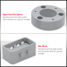 Load image into Gallery viewer, Ford F150 2004-2020 3" Front and 1" Rear Leveling Lift Kit Silver