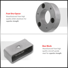 Load image into Gallery viewer, Chevrolet Silverado 1500 2007-2023 / GMC Sierra 1500 2007-2023 2" Front 2" Rear Leveling Lift Kit Silver